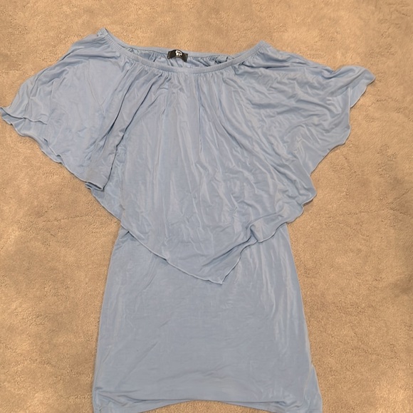 BUNDLE- Long Flowy Blue Dress - Picture 5 of 6